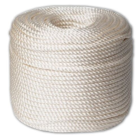 Канат плетеный с/с ПА-Д 24пр d=22мм (30, БЕЛ) Канат плетеный с/с ПА-Д 24пр d=22мм (30, БЕЛ)