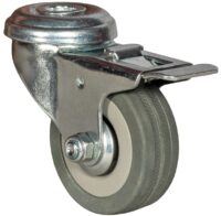 Колесо аппаратное с тормозом под болт М12 100 мм SChgb Колесо аппаратное с тормозом под болт М12 100 мм SChgb