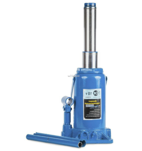 Домкрат гидравлический телескопический ДГТ-2 г/п 2 т (2 уровня)