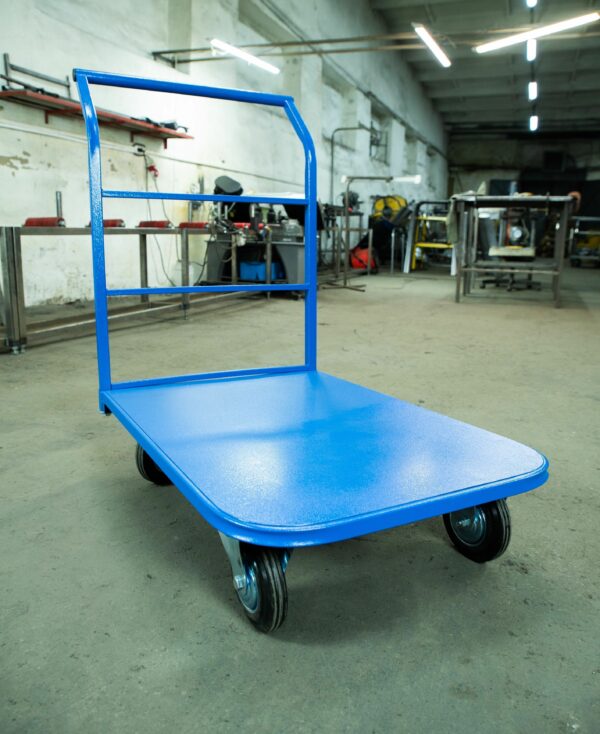 Тележка платформенная TOR ТП-2 (600х900) г/п 435 кг (160 мм) Тележка платформенная TOR ТП-2 (600х900) г/п 435 кг (160 мм)