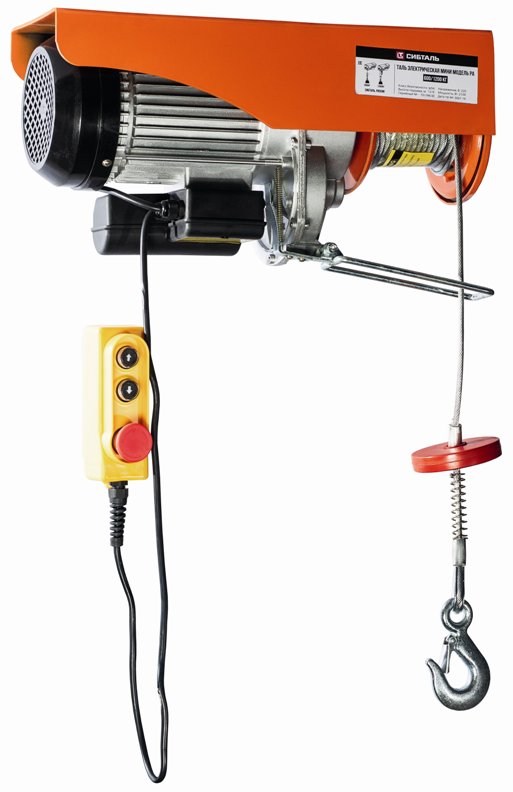 Таль электрическая мини СибТаль 500/1000 кг модель РА Таль электрическая мини СибТаль 500/1000 кг модель РА