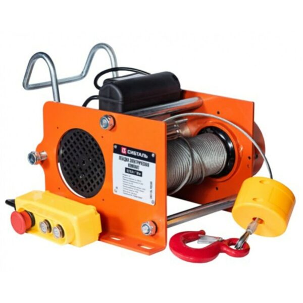 Лебедка электрическая компакт СибТаль 0,2/0,4т Лебедка электрическая компакт СибТаль 0,2/0,4т