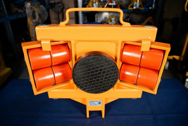 Роликовая платформа поворотная TOR X8 г/п 
8 т (с ручкой)