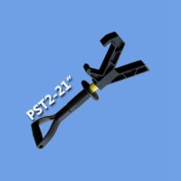 PST2-21-дюймовый двухтактный шест с легкой нейлоновой инструментальной головкой PST2-21-дюймовый двухтактный шест с легкой нейлоновой инструментальной головкой